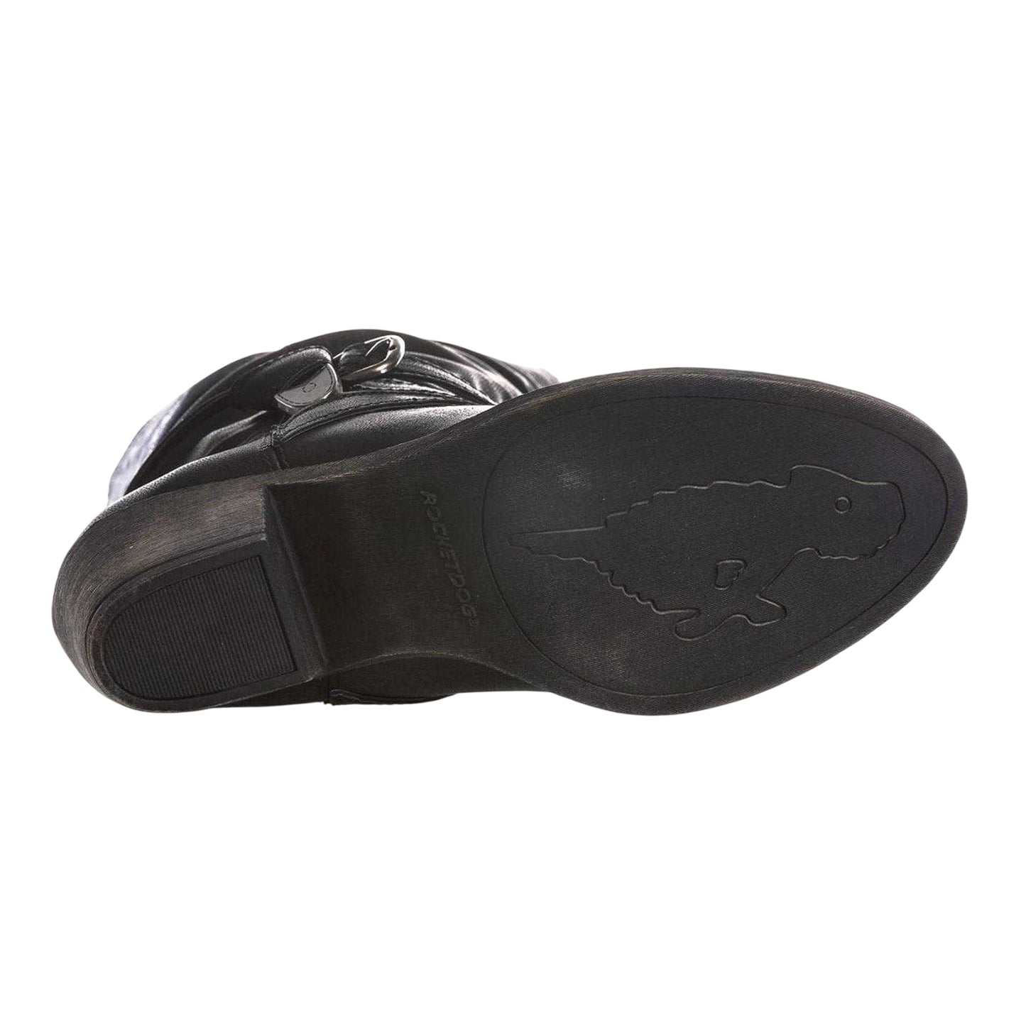 Black - Side - Rocket Dog Womens-Ladies Sidestep Lewis Calf Boots