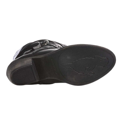 Black - Side - Rocket Dog Womens-Ladies Sidestep Lewis Calf Boots