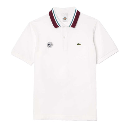 White - Front - Lacoste Unisex Adult Roland Garro Edition Sport Umpire Polo Shirt