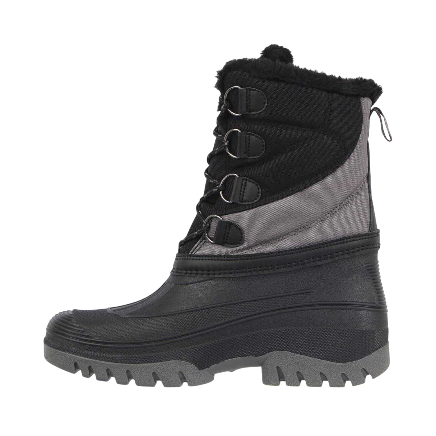 Grey-Black - Back - Nevica Mens Winter Boots