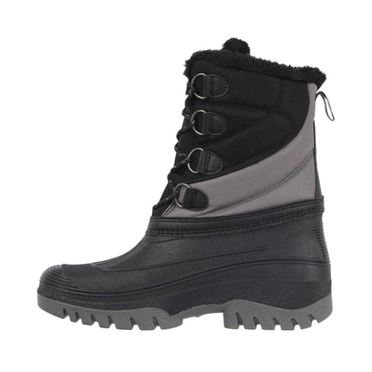 Grey-Black - Back - Nevica Mens Winter Boots