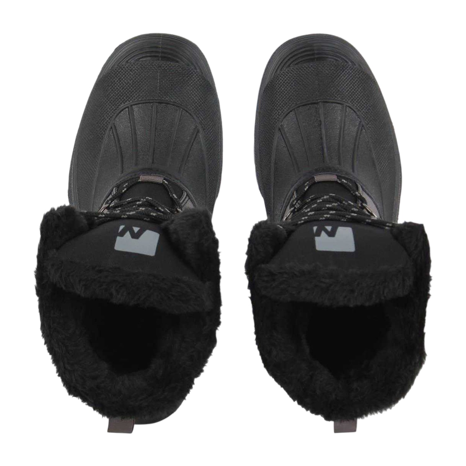 Grey-Black - Pack Shot - Nevica Mens Winter Boots
