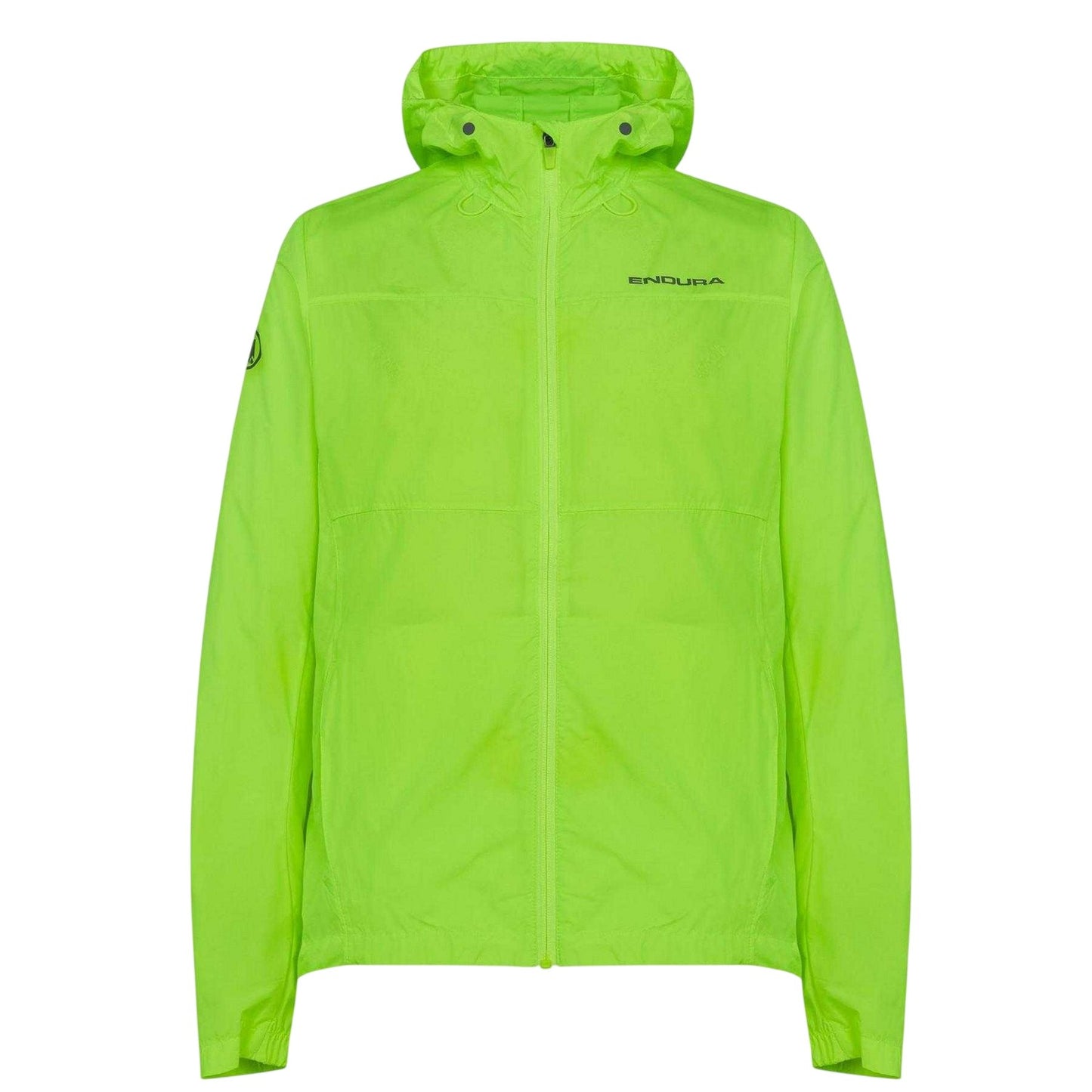Hi Vis Yellow - Front - Endura Mens Hummvee Performance Waterproof Cycling Jacket