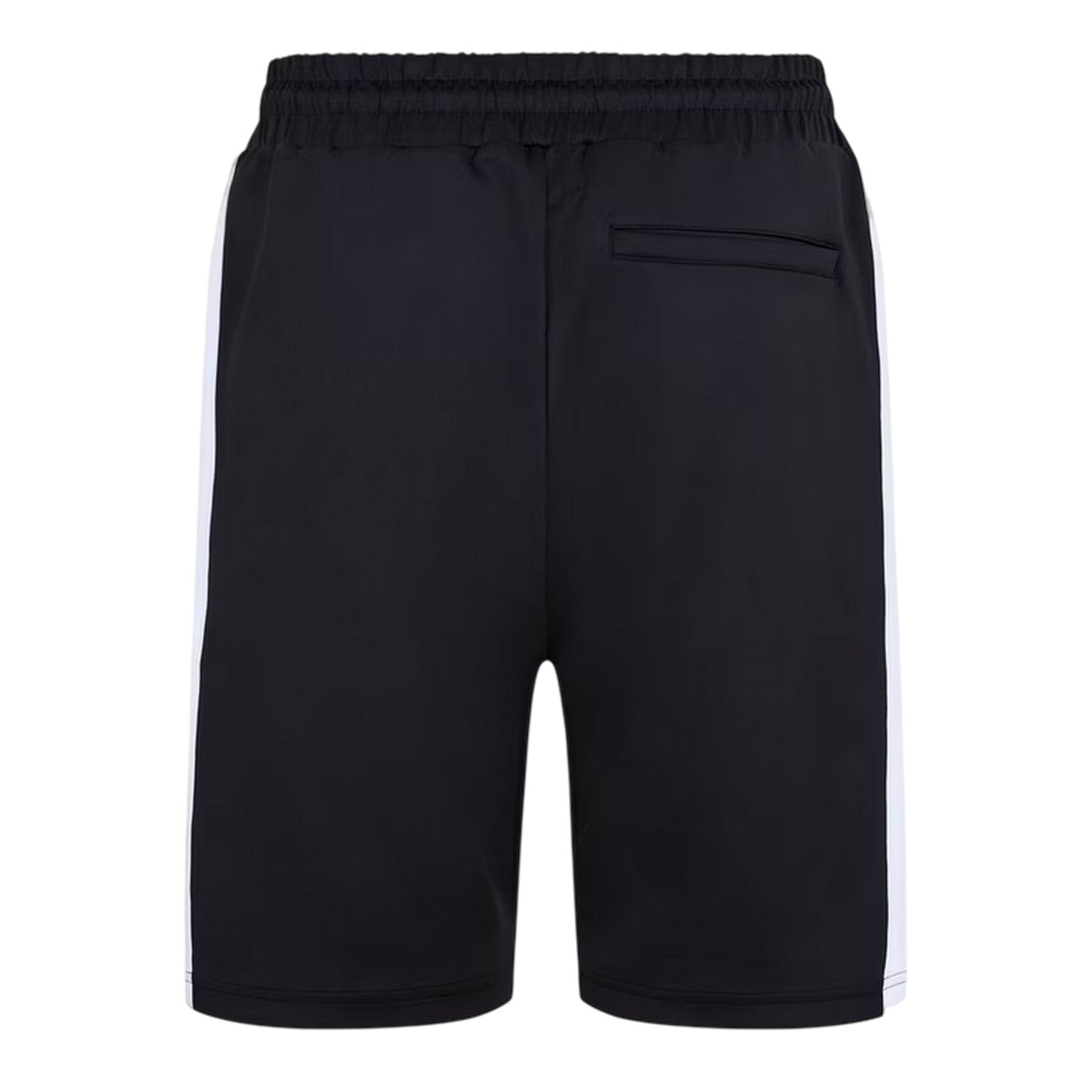 Black - Back - Diesel Mens Fleece Sweat Shorts