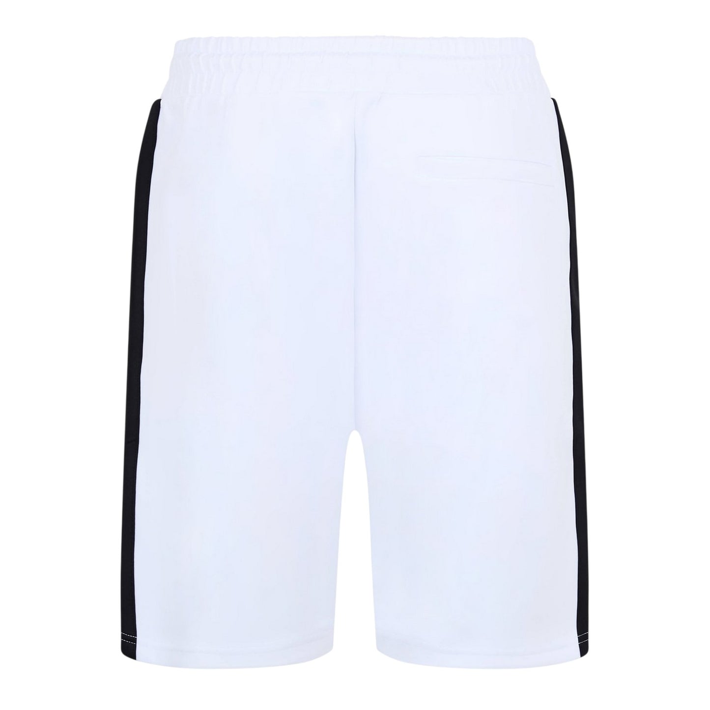 White - Back - Diesel Mens Fleece Sweat Shorts