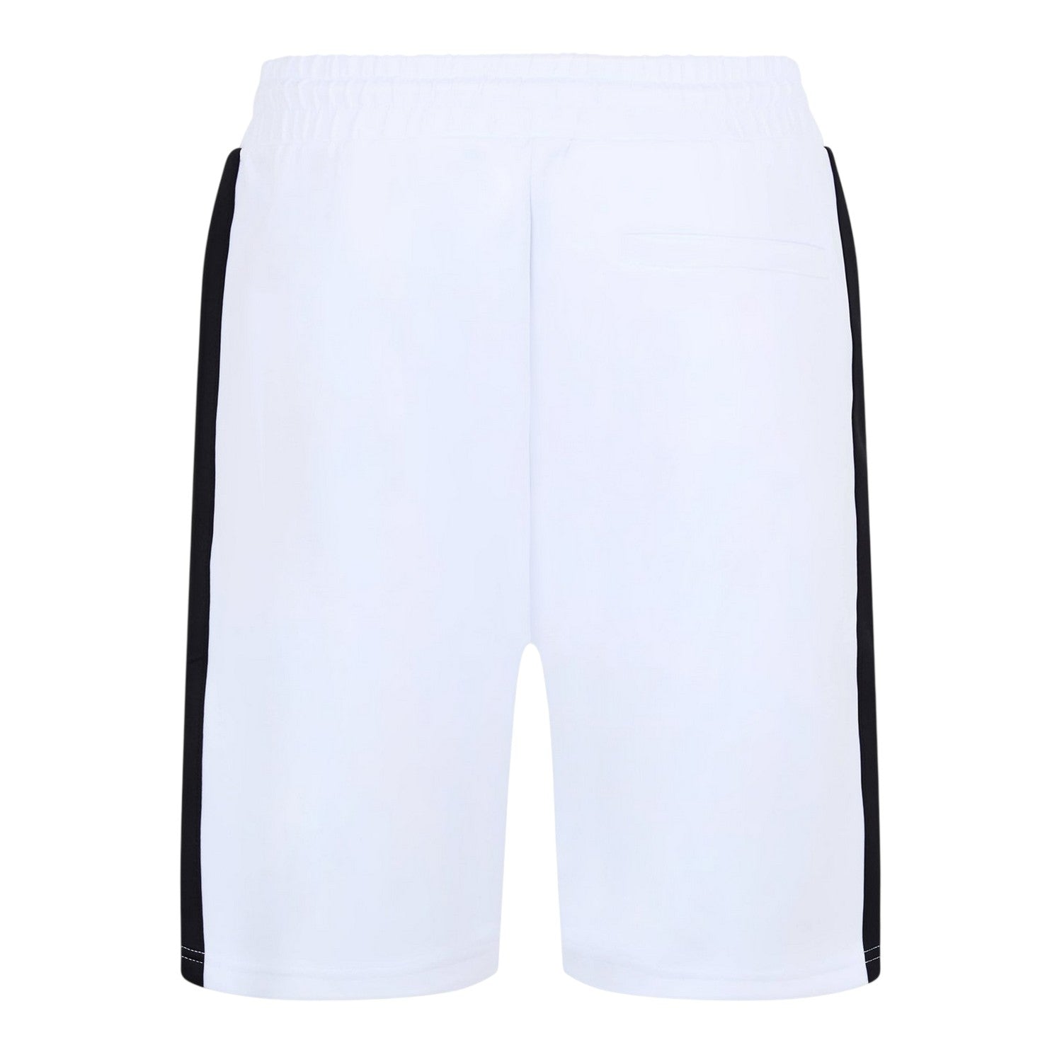 White - Back - Diesel Mens Fleece Sweat Shorts