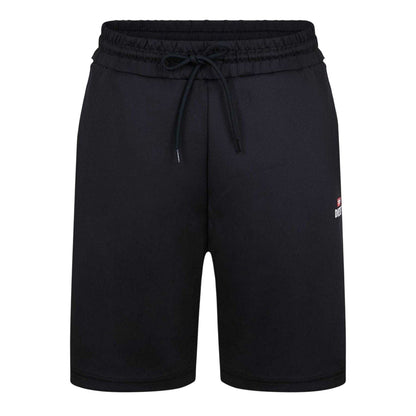 Black - Front - Diesel Mens Fleece Sweat Shorts