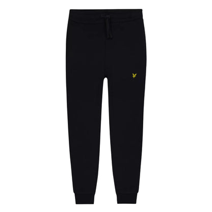 Jet Black - Front - Lyle & Scott Childrens-Kids Classic Logo Sweatpants