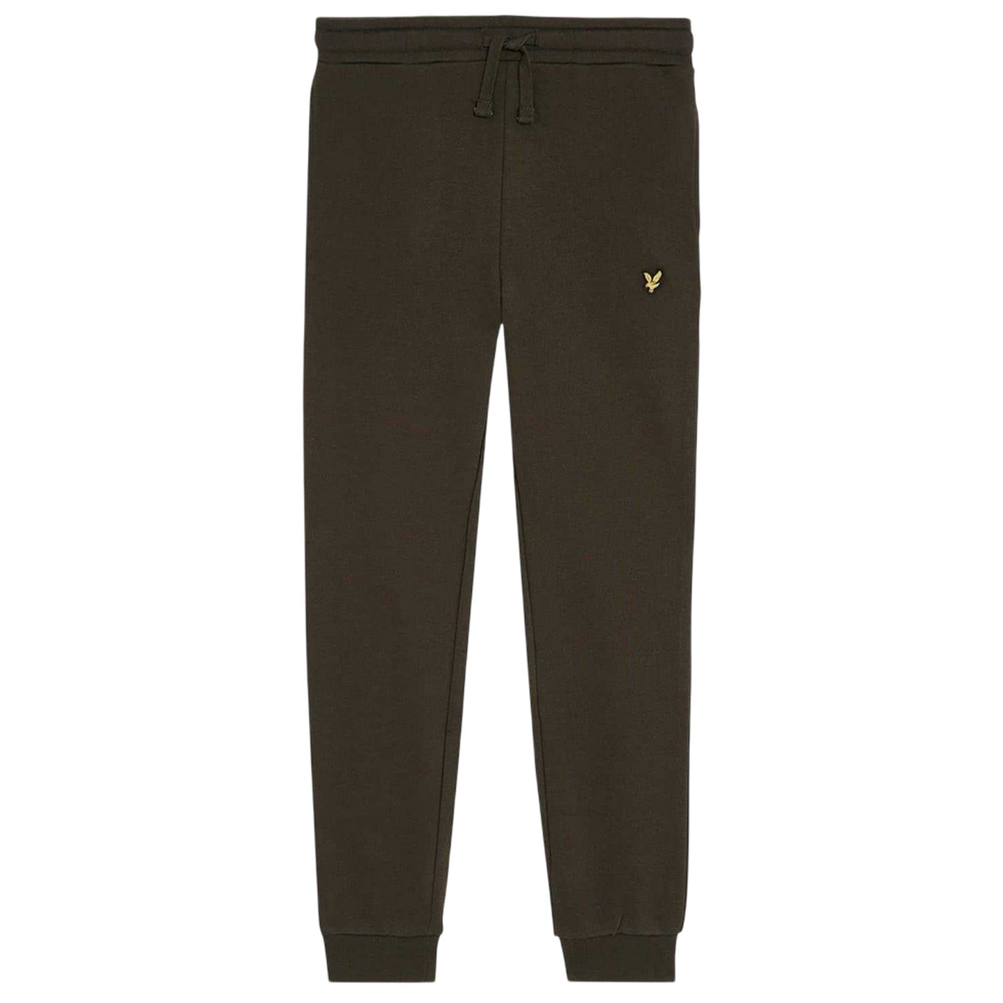 Olive Green - Front - Lyle & Scott Childrens-Kids Classic Logo Sweatpants