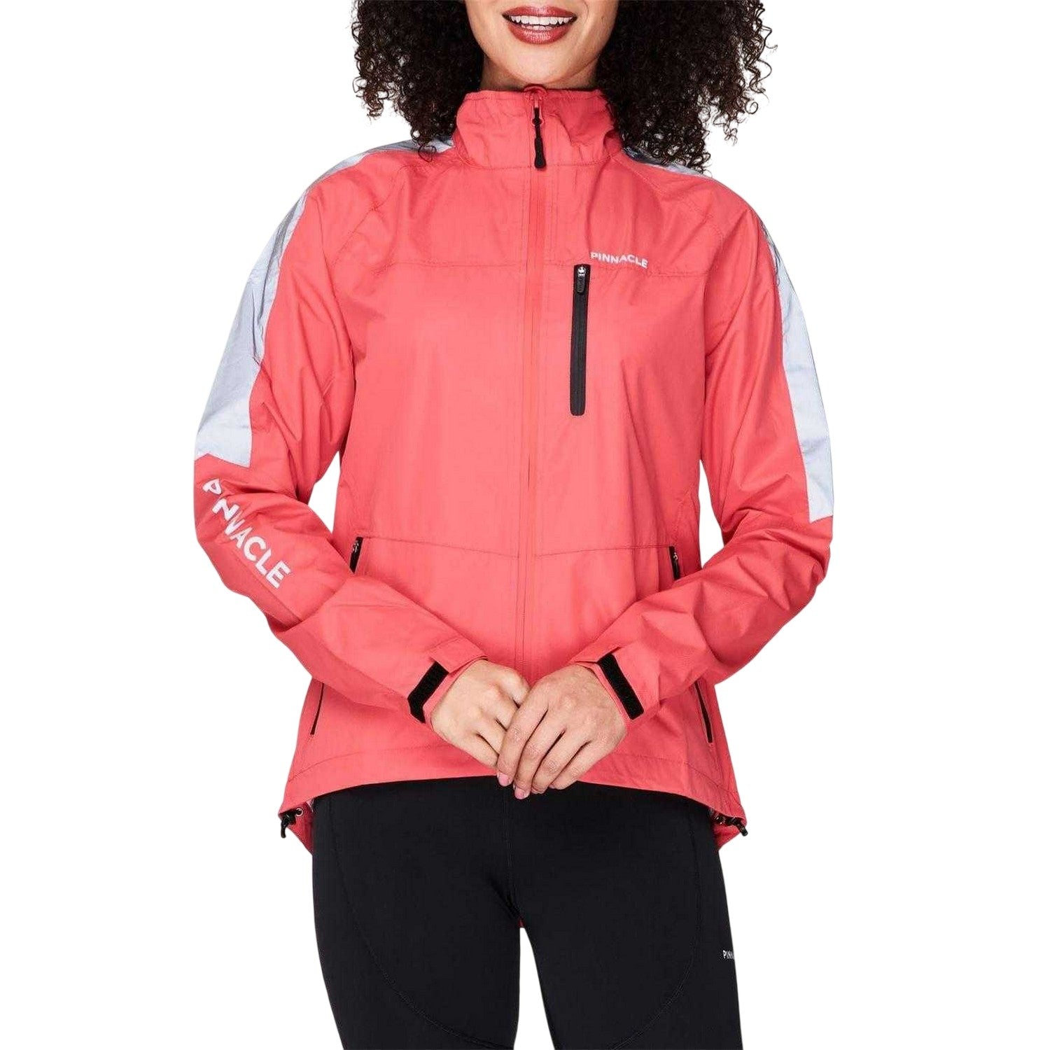 Coral - Lifestyle - Pinnacle Womens-Ladies Commute Reflective Cycling Jacket
