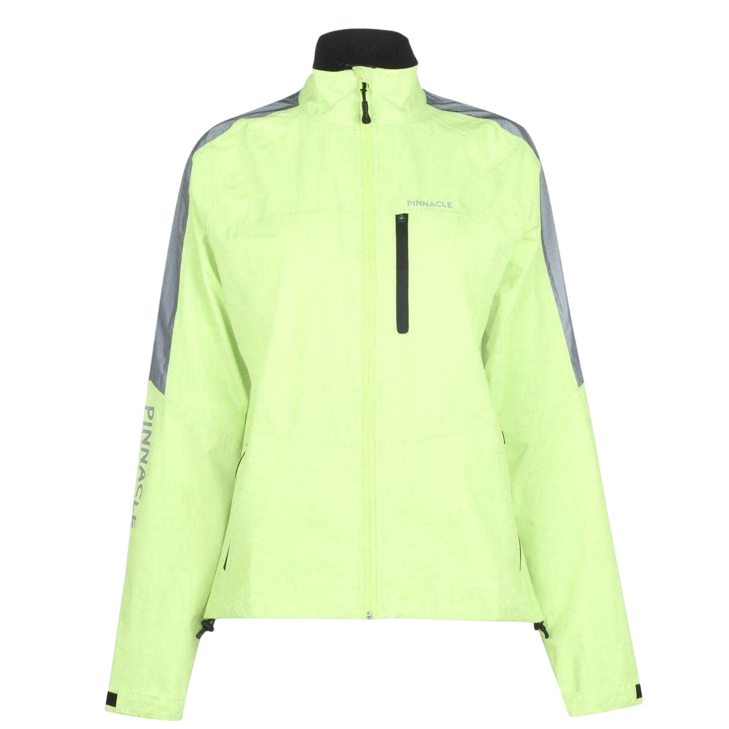 Yellow - Front - Pinnacle Womens-Ladies Commute Reflective Cycling Jacket