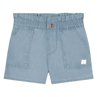 Denim - Front - Carrement Beau Baby Girls Carrement Denim Shorts
