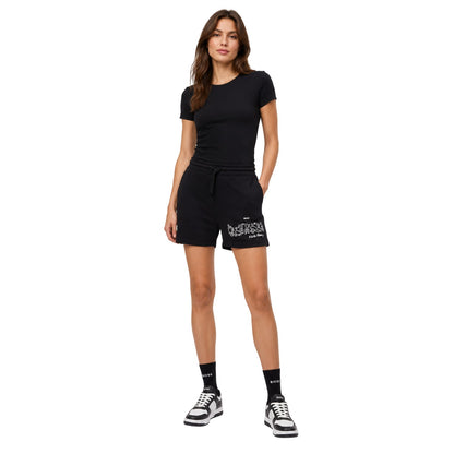 Black - Lifestyle - Boss Womens-Ladies Keith Haring Regular Athletic Shorts