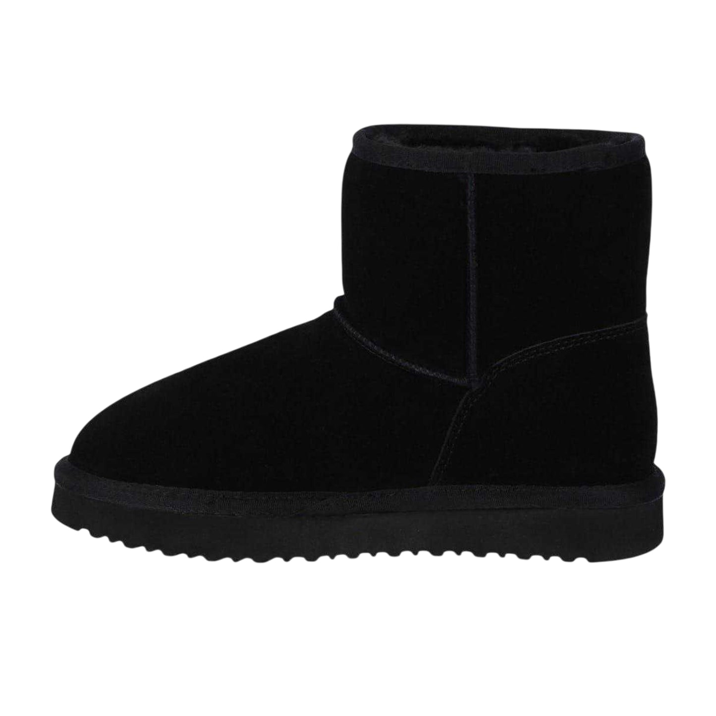 Black - Back - Jack Wills Womens-Ladies Suede Snug Fit Boots