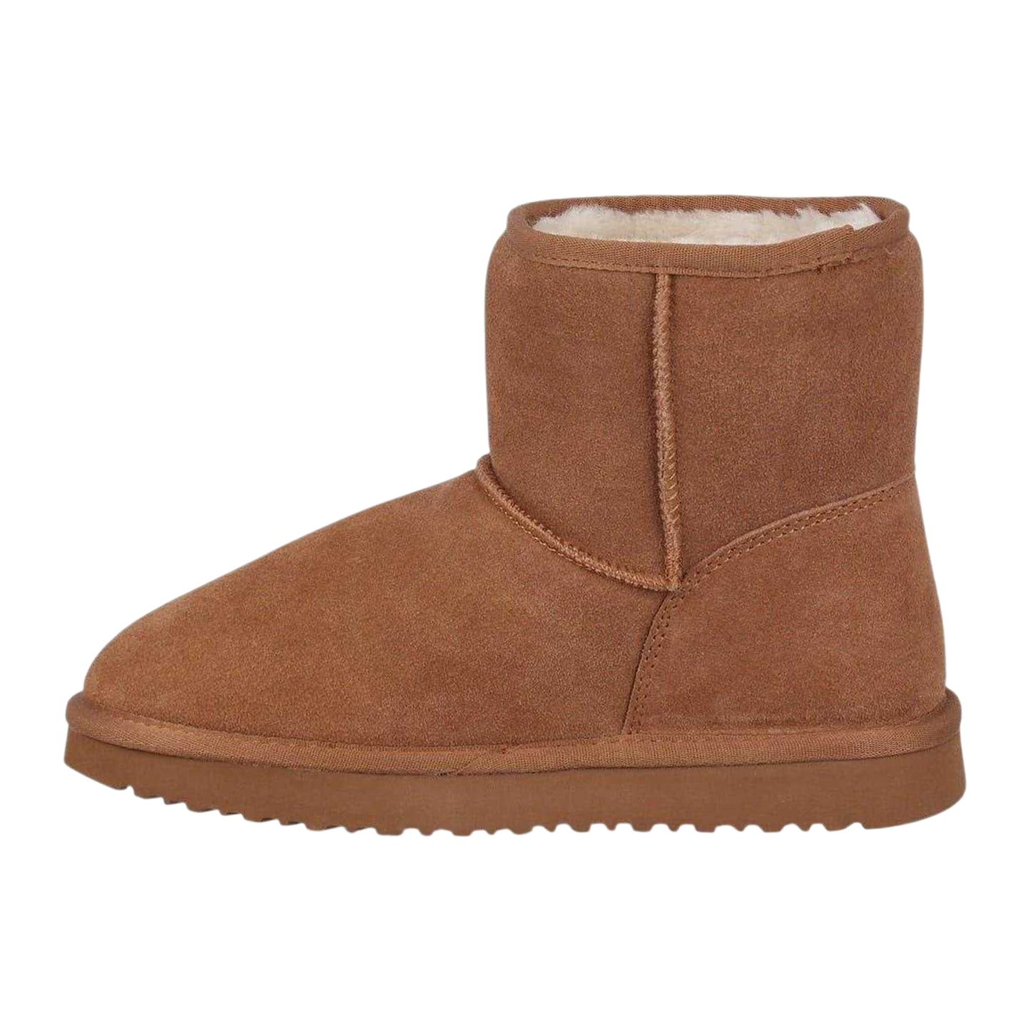 Tan - Side - Jack Wills Womens-Ladies Suede Snug Fit Boots