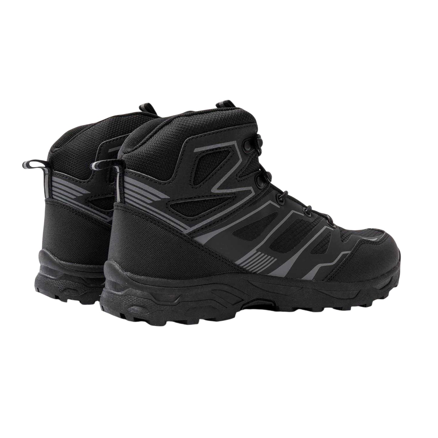 Black - Back - Donnay Womens-Ladies Water Repellent Walking Boots