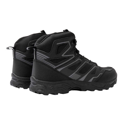 Black - Back - Donnay Womens-Ladies Water Repellent Walking Boots
