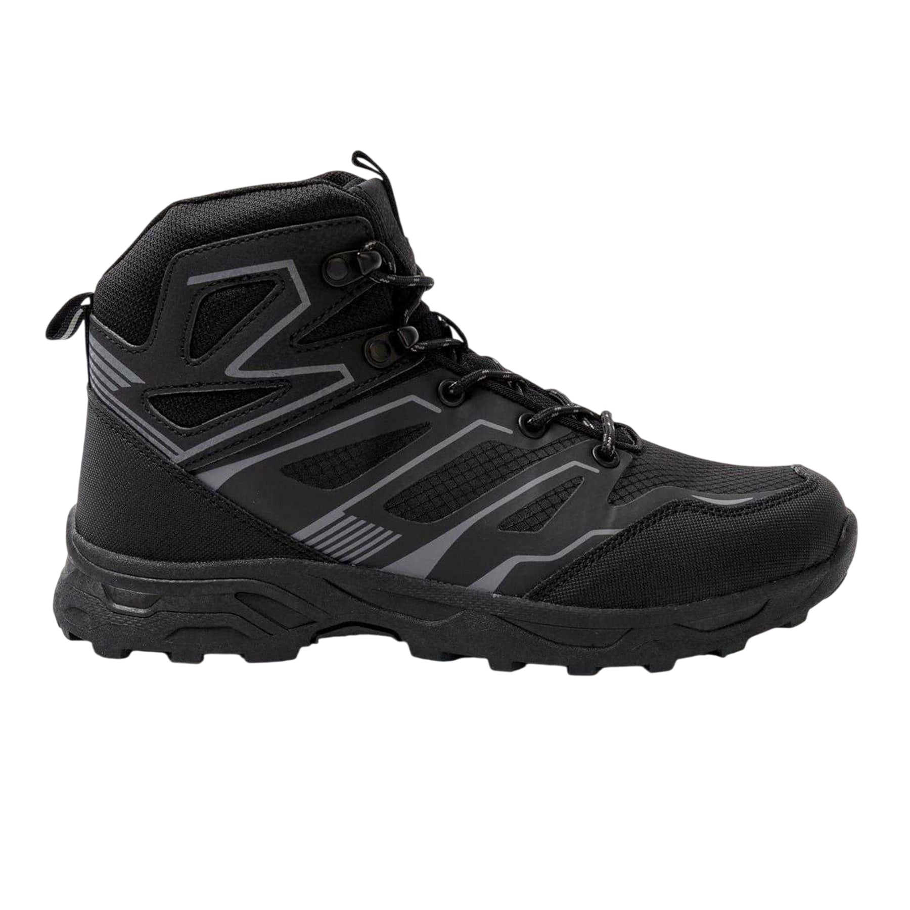 Black - Front - Donnay Womens-Ladies Water Repellent Walking Boots