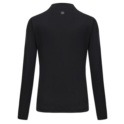 Black - Back - Slazenger Womens-Ladies Full Zip Fitness Track Jacket