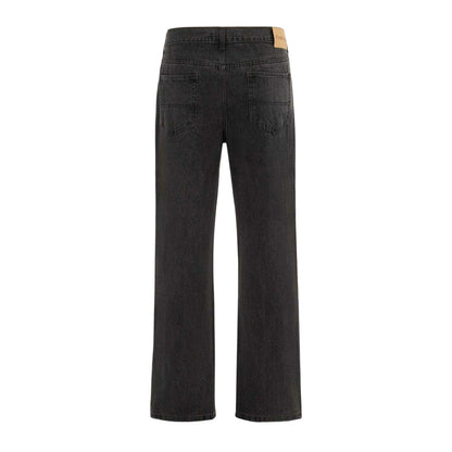 Charcoal - Back - Firetrap Mens Denim Jeans
