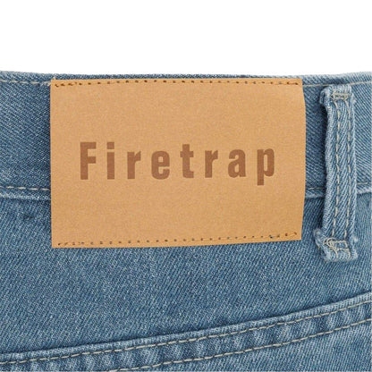 Light Blue - Pack Shot - Firetrap Mens Denim Jeans