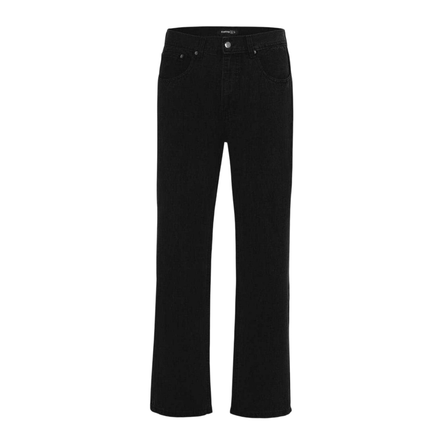 Black - Front - Firetrap Mens Denim Jeans
