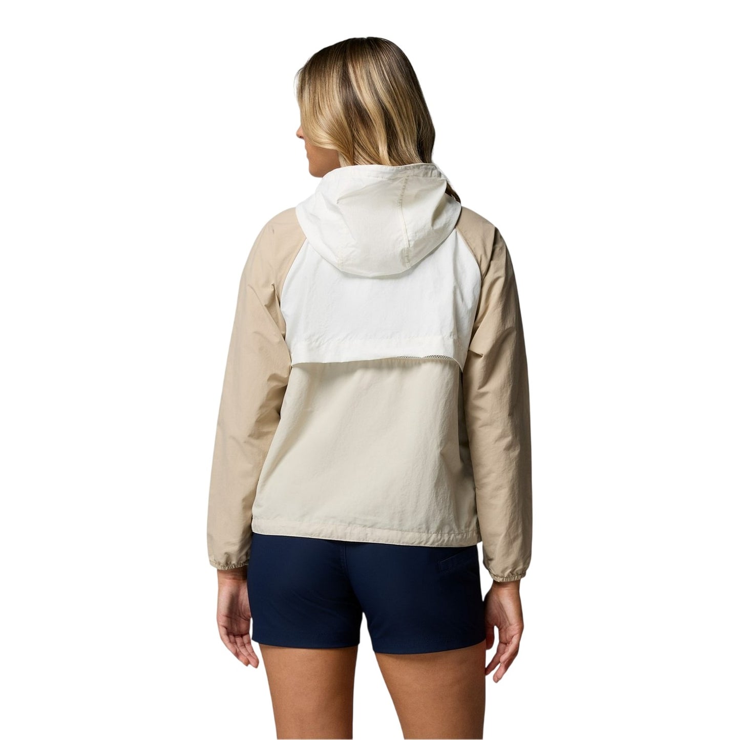 Dark Stone - Back - Columbia Womens-Ladies Spire V Windbreaker