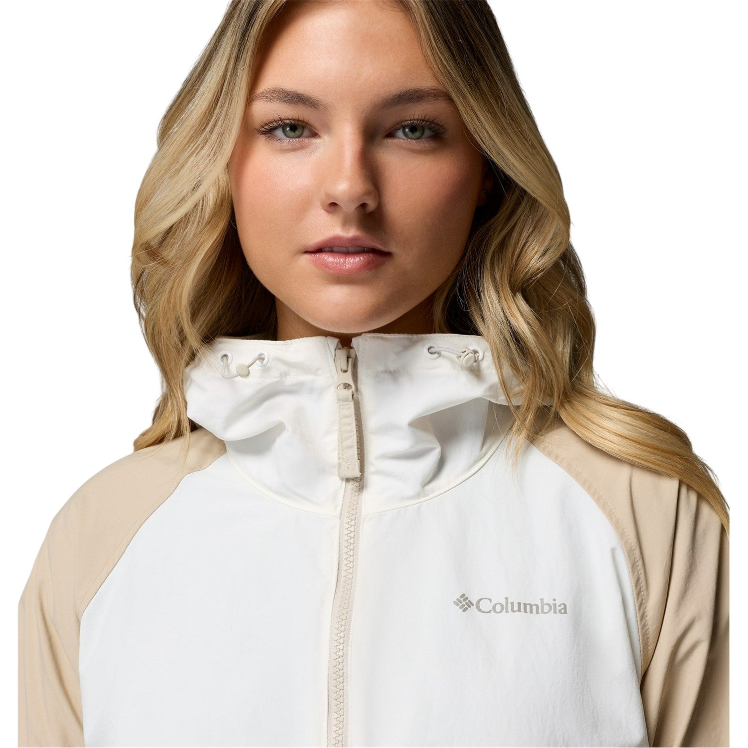 Dark Stone - Side - Columbia Womens-Ladies Spire V Windbreaker