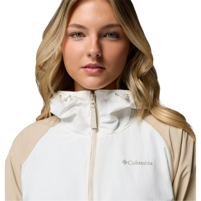 Dark Stone - Side - Columbia Womens-Ladies Spire V Windbreaker