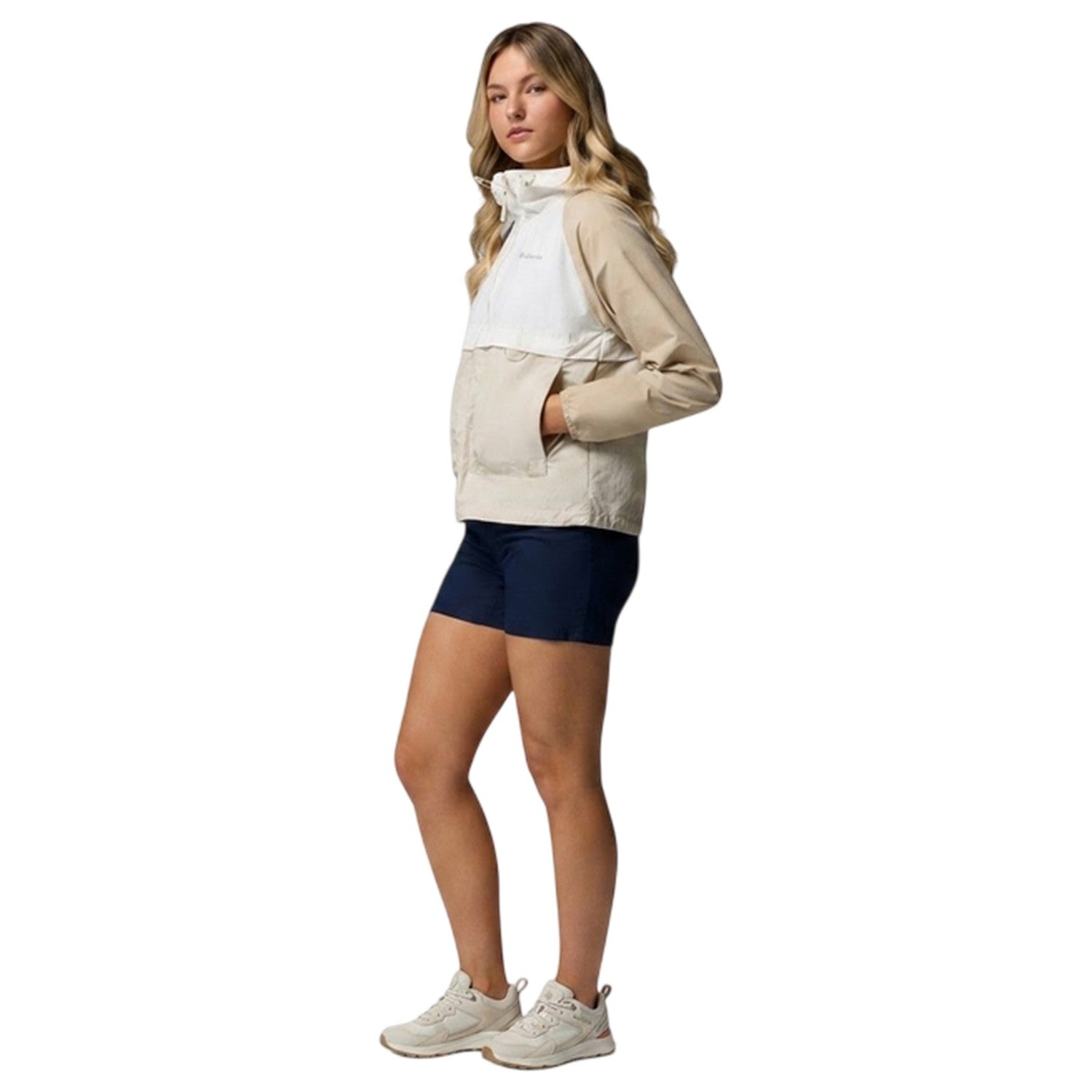 Dark Stone - Lifestyle - Columbia Womens-Ladies Spire V Windbreaker
