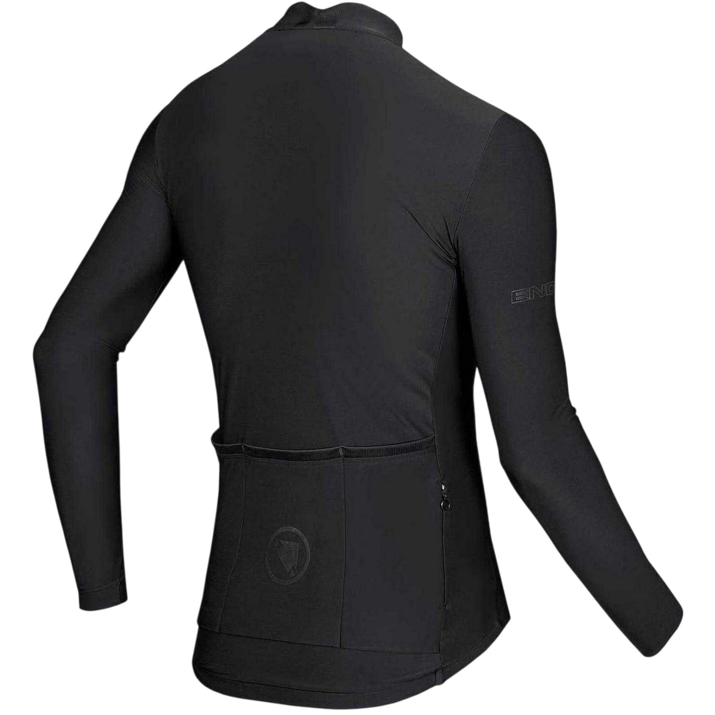 Black - Back - Endura Mens Pro SL II Long-Sleeved Cycling Jersey