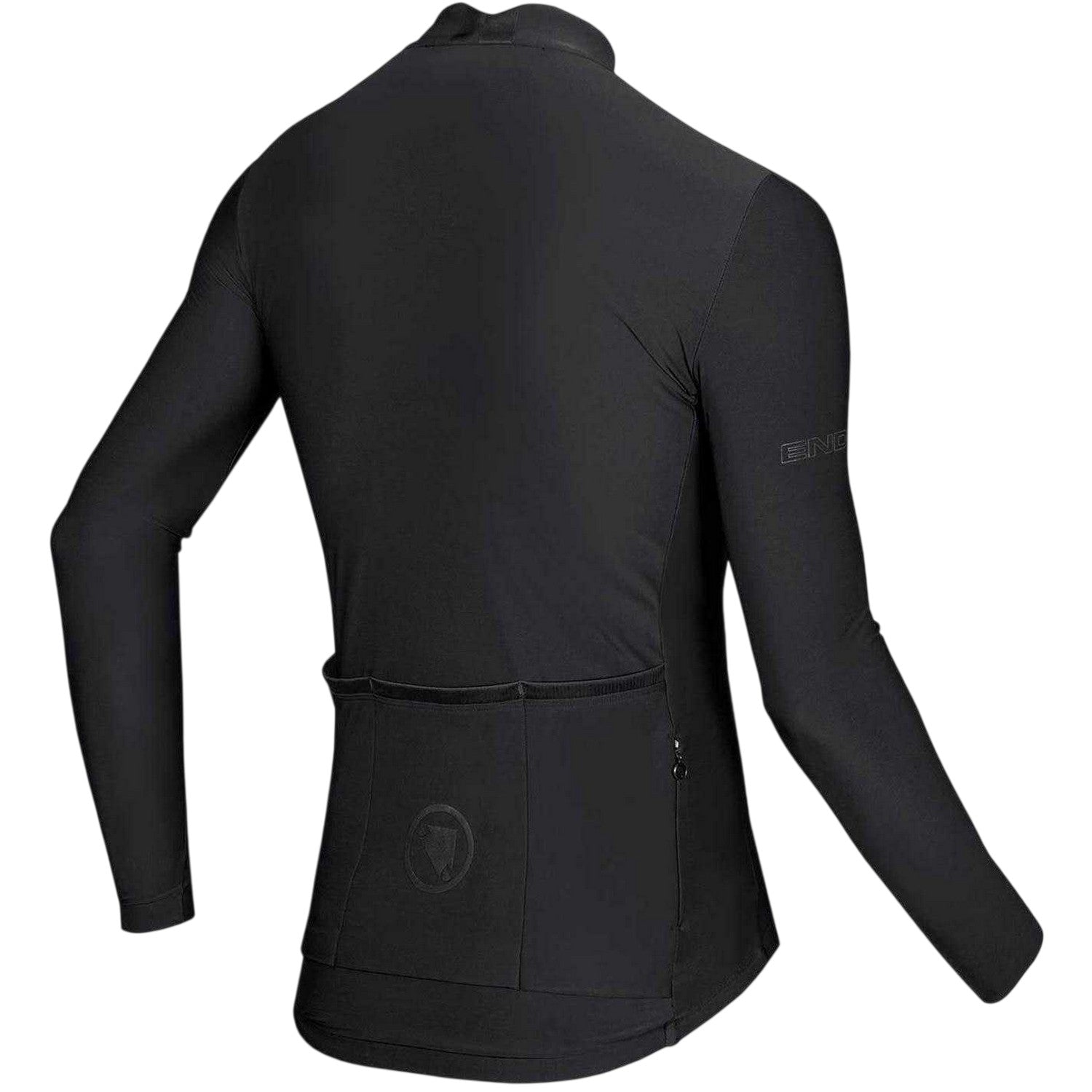 Black - Back - Endura Mens Pro SL II Long-Sleeved Cycling Jersey