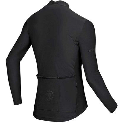Black - Back - Endura Mens Pro SL II Long-Sleeved Cycling Jersey