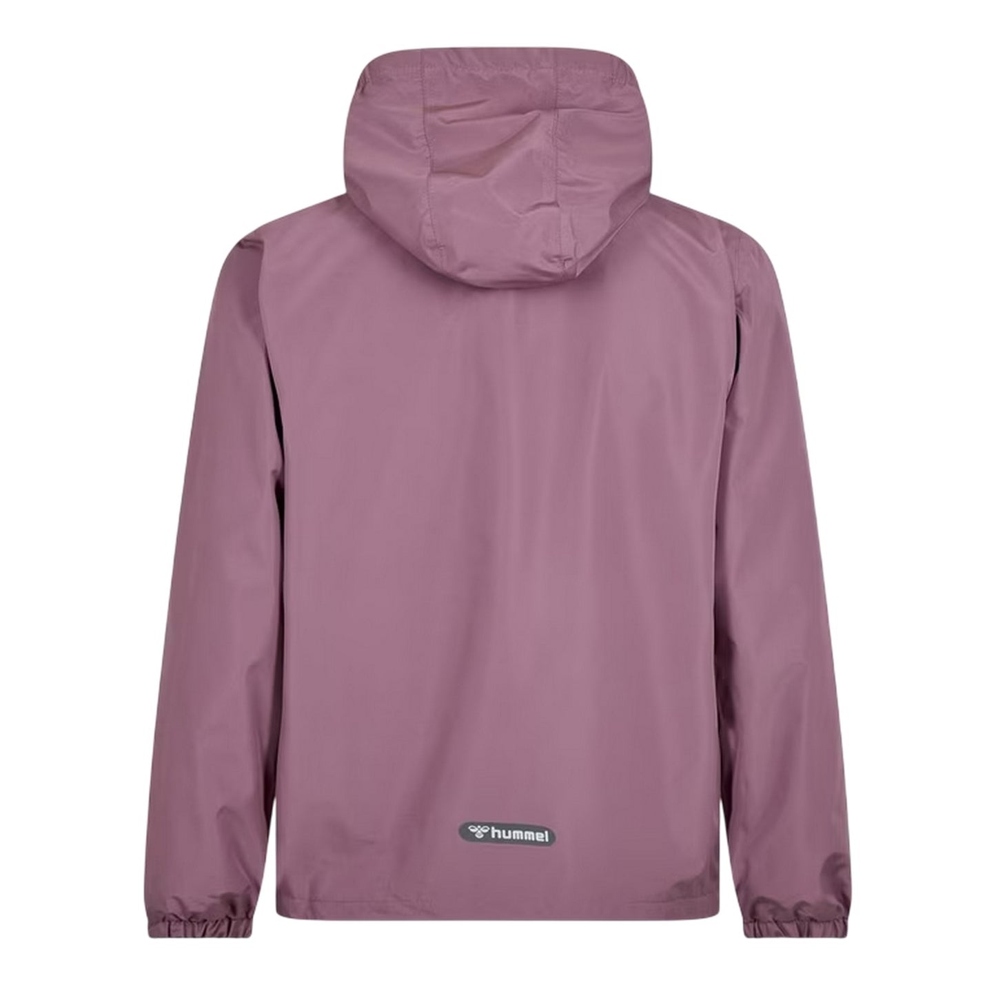 Dusty Orchid - Back - Hummel Childrens-Kids Nessie Hooded Relaxed Fit Raincoat