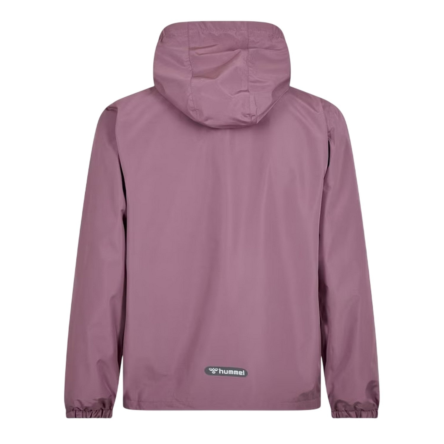 Dusty Orchid - Back - Hummel Childrens-Kids Nessie Hooded Relaxed Fit Raincoat
