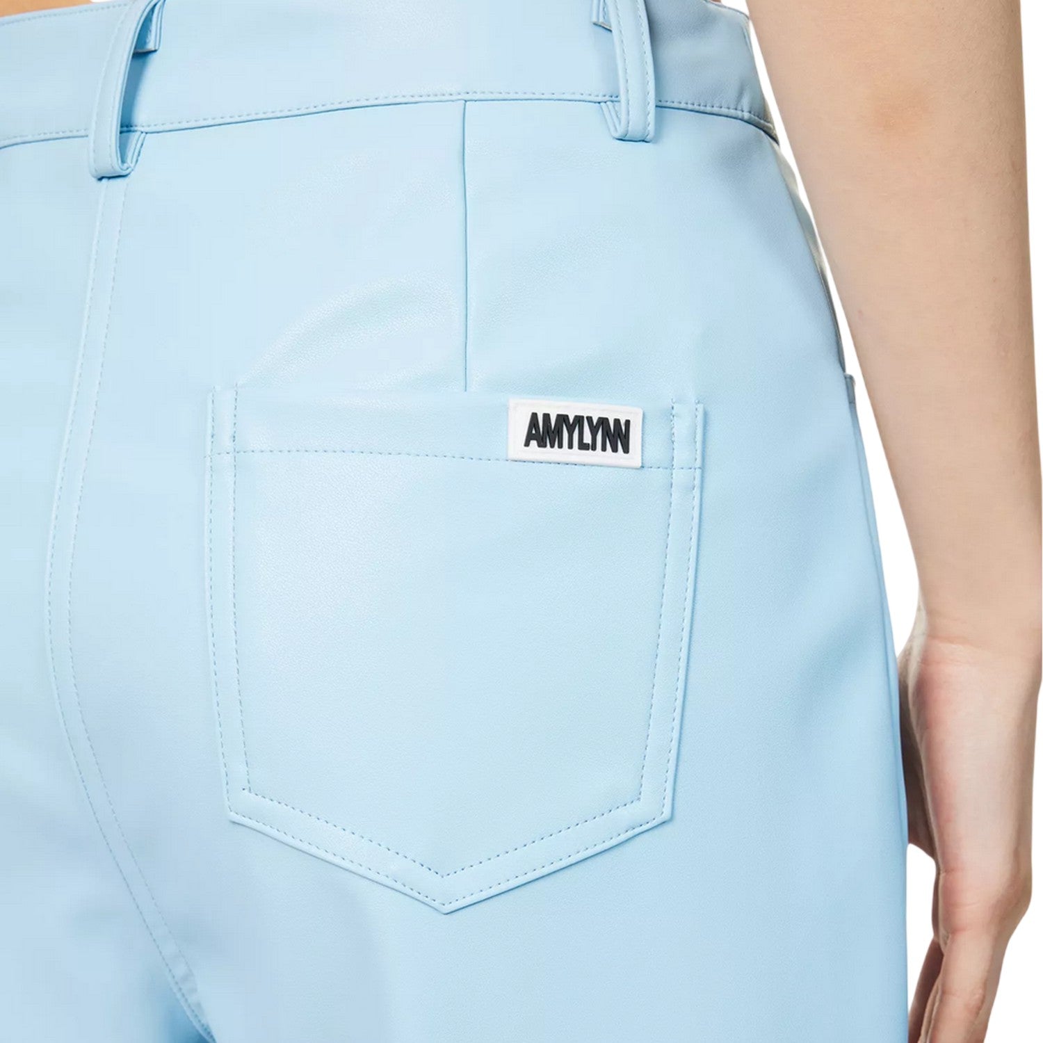 Blue - Lifestyle - AmyLynn Womens-Ladies Straight Trousers