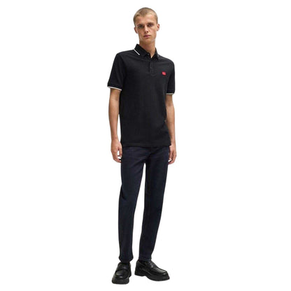 Dark Blue - Pack Shot - Hugo Mens 5 Pockets Tapered Jeans