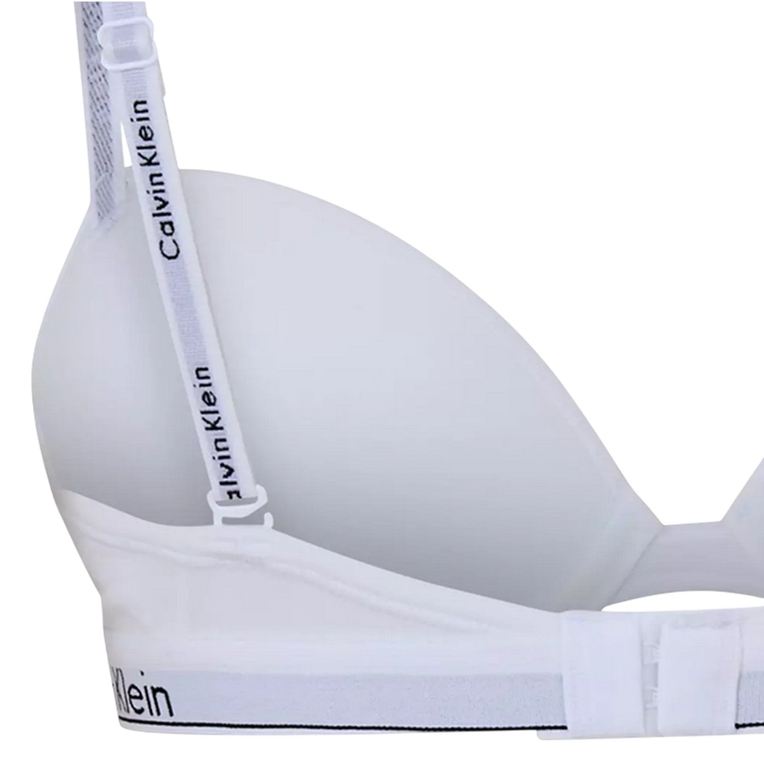 Ivory - Lifestyle - Calvin Klein Womens-Ladies Modern Organic Cotton Bra