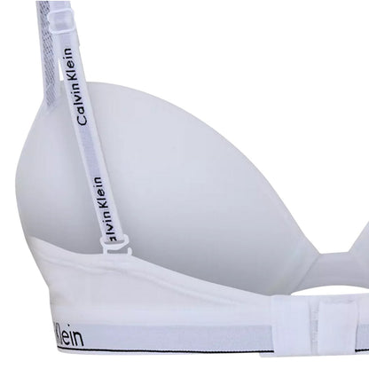 Ivory - Lifestyle - Calvin Klein Womens-Ladies Modern Organic Cotton Bra
