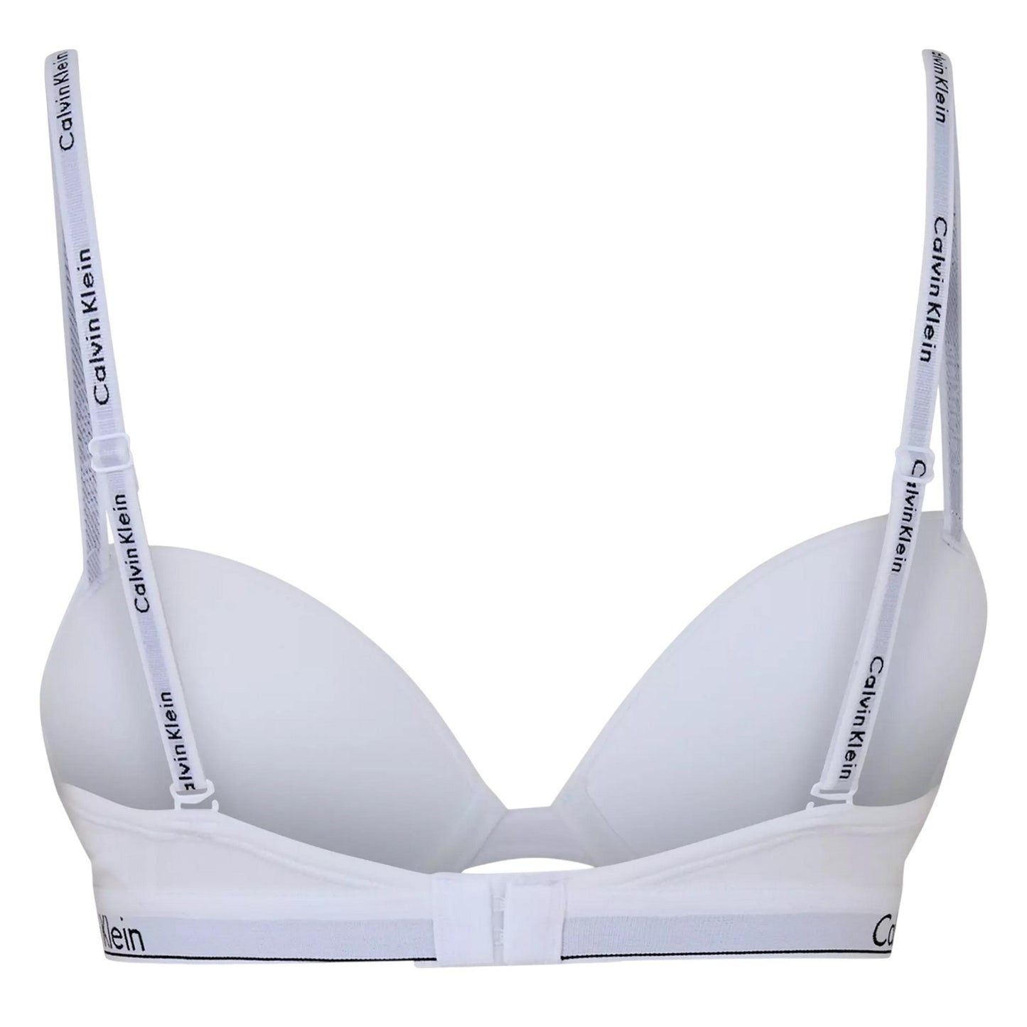 Ivory - Back - Calvin Klein Womens-Ladies Modern Organic Cotton Bra