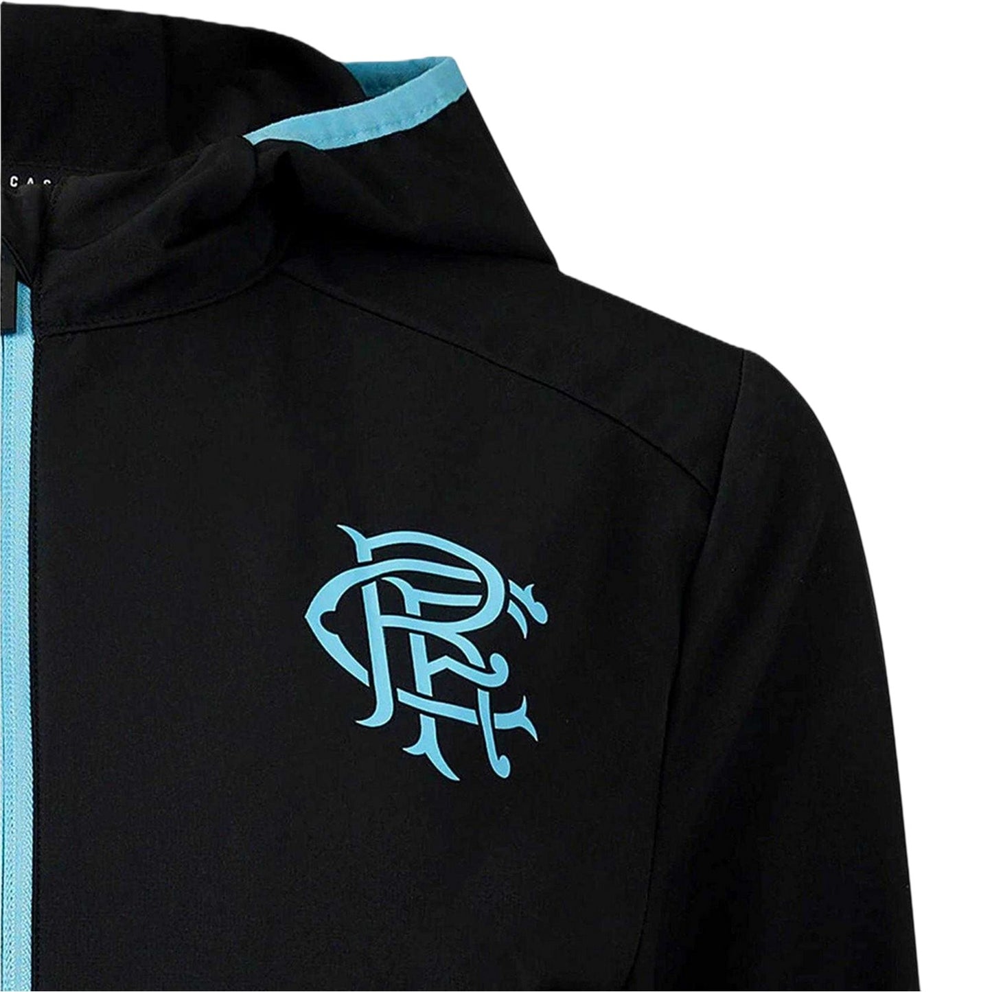 Black-Blue - Lifestyle - Castore Womens-Ladies Rangers FC Hooded Jacket