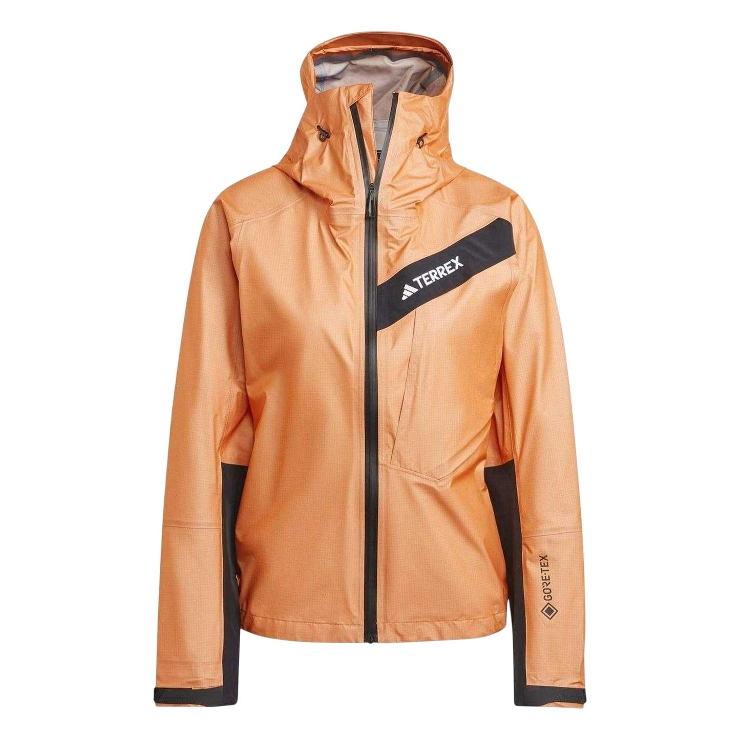 Impact Orange - Front - Adidas Womens-Ladies Terrex Raincoat