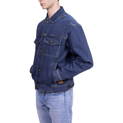 Indigo Blue - Side - Timberland Mens Solid Regular Denim Jacket