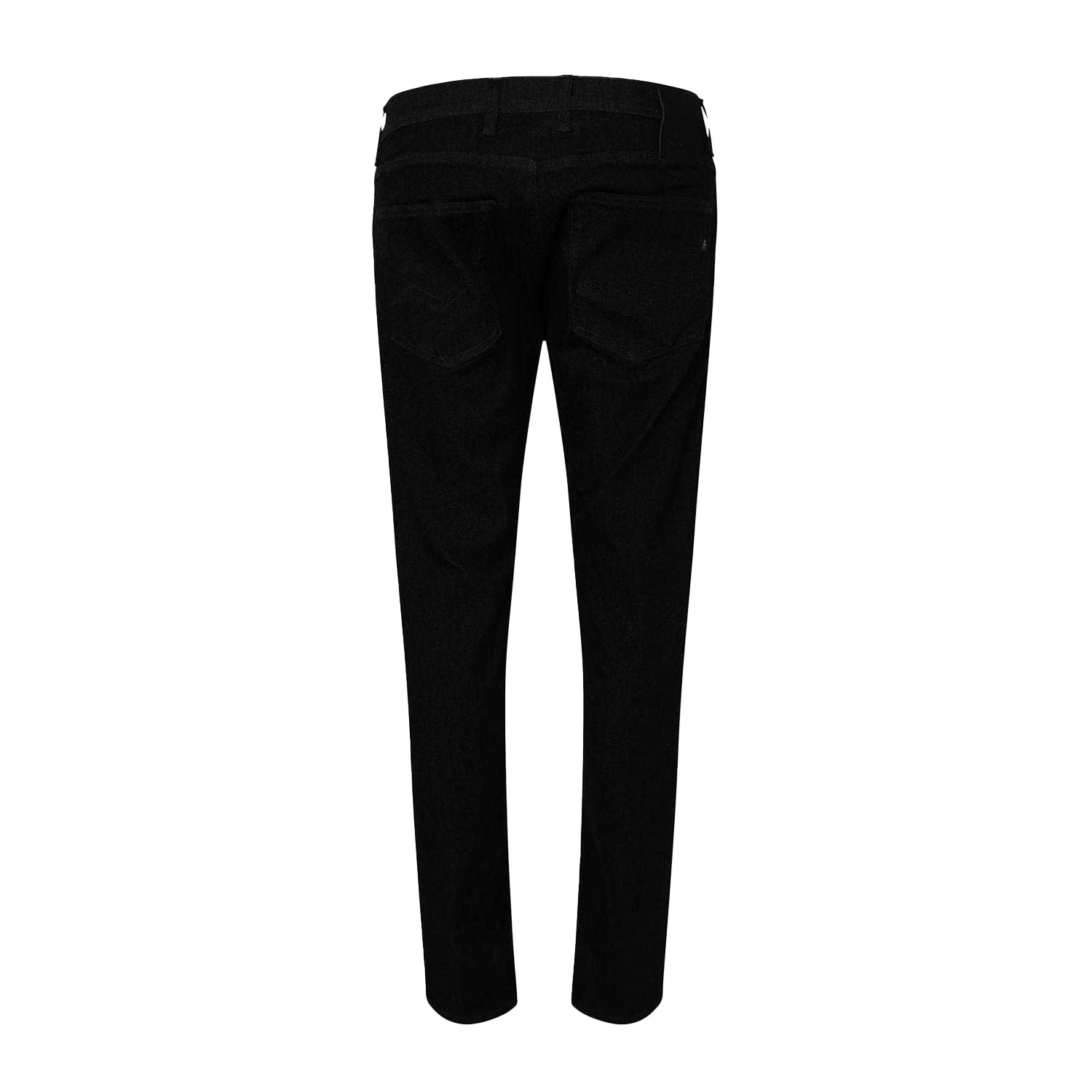 Blue - Back - Replay Mens Cotton Straight Jeans