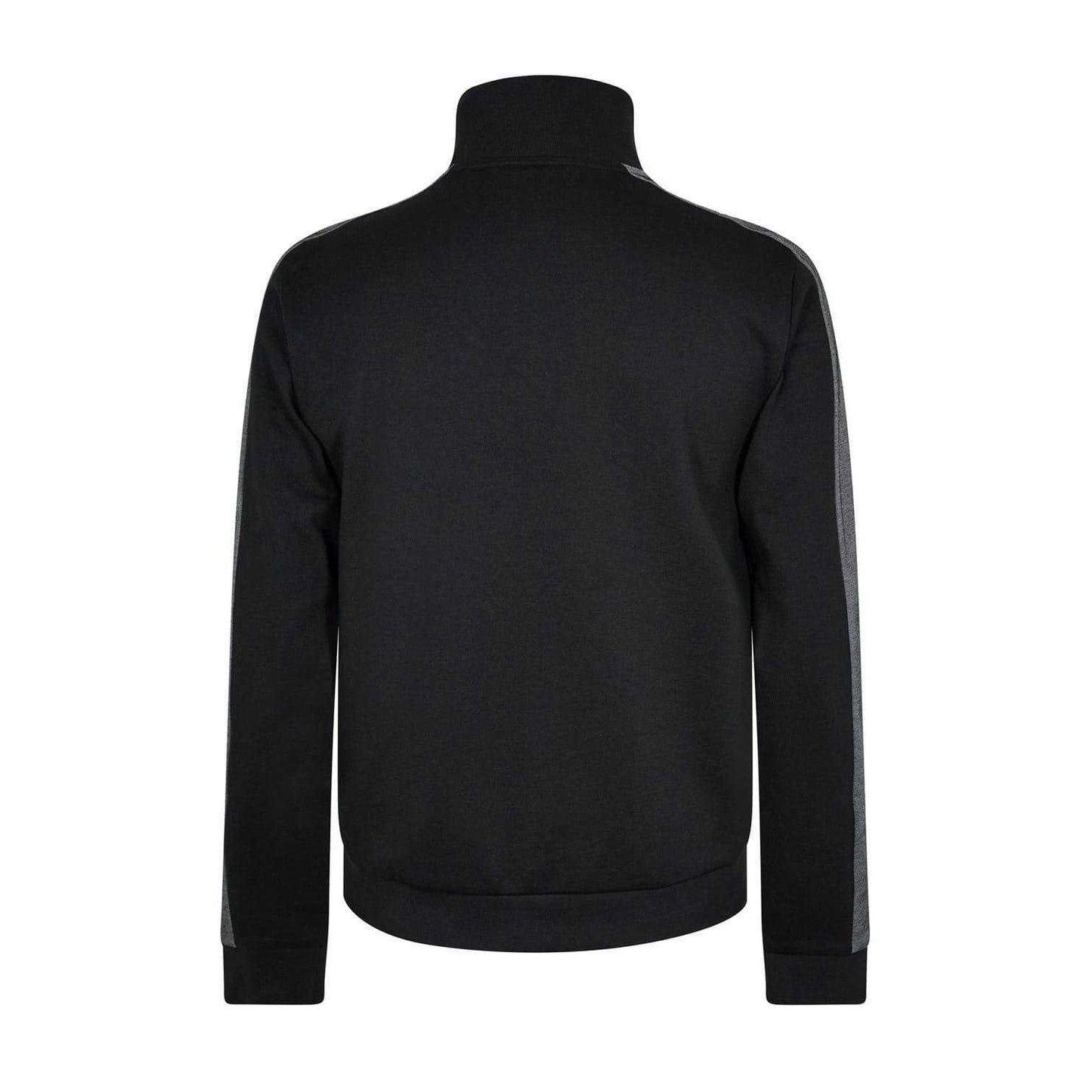 Black-Gold - Back - Boss Mens Regular Track Jacket