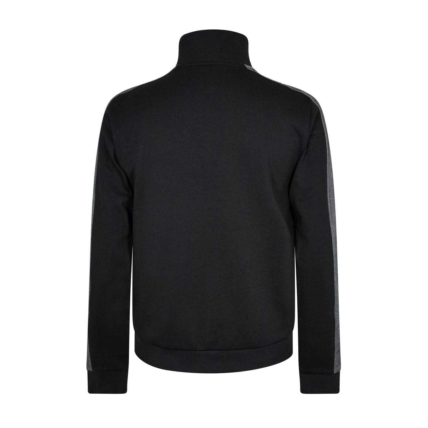Black-Gold - Back - Boss Mens Regular Track Jacket