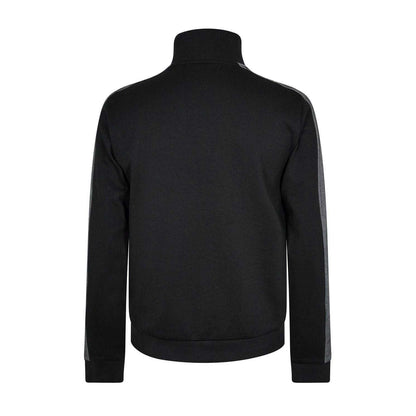 Black-Gold - Back - Boss Mens Regular Track Jacket