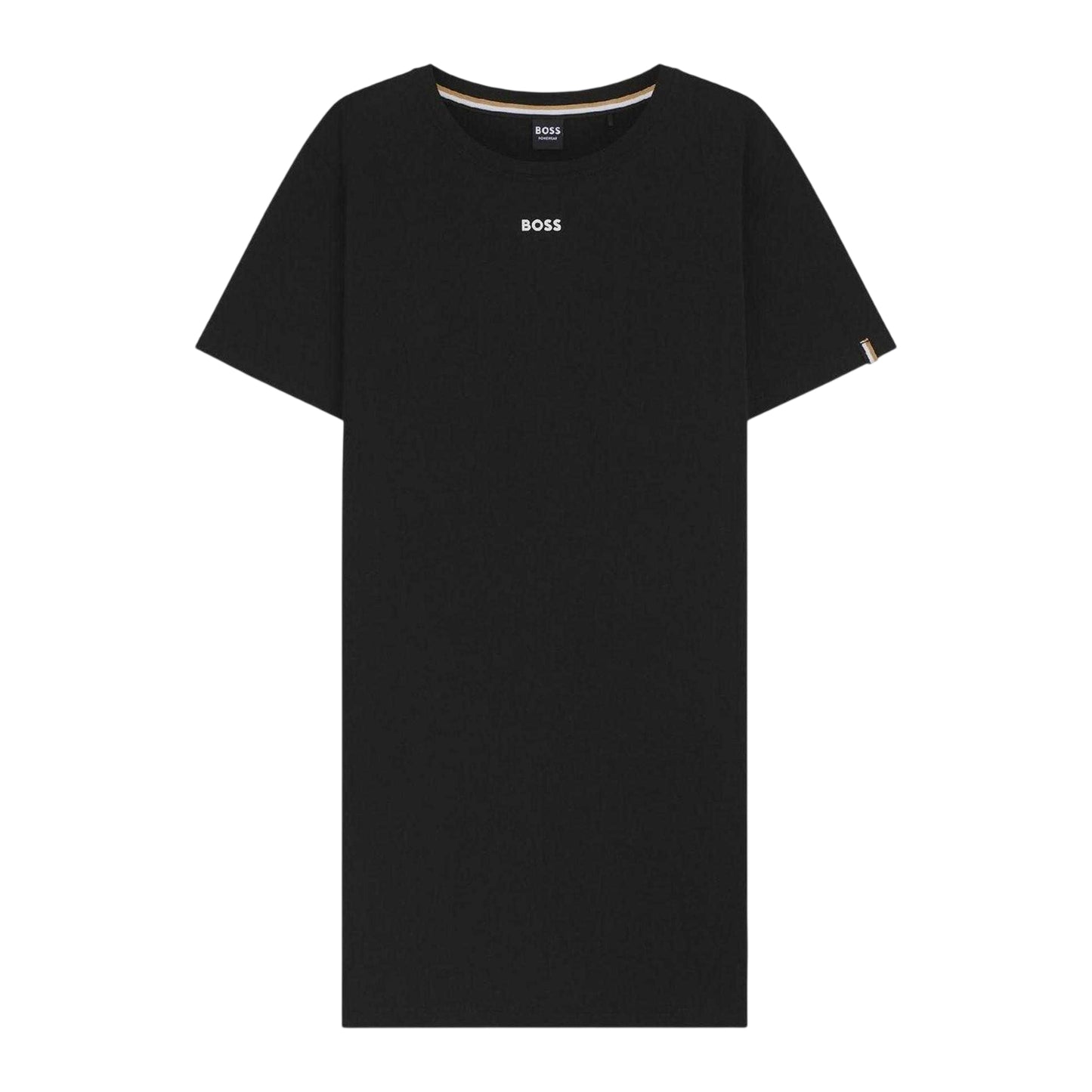 Black - Front - Boss Womens-Ladies Cotton Nightdress