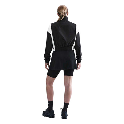 Black-White - Back - Nike Womens-Ladies Colour Block Raglan Windbreaker