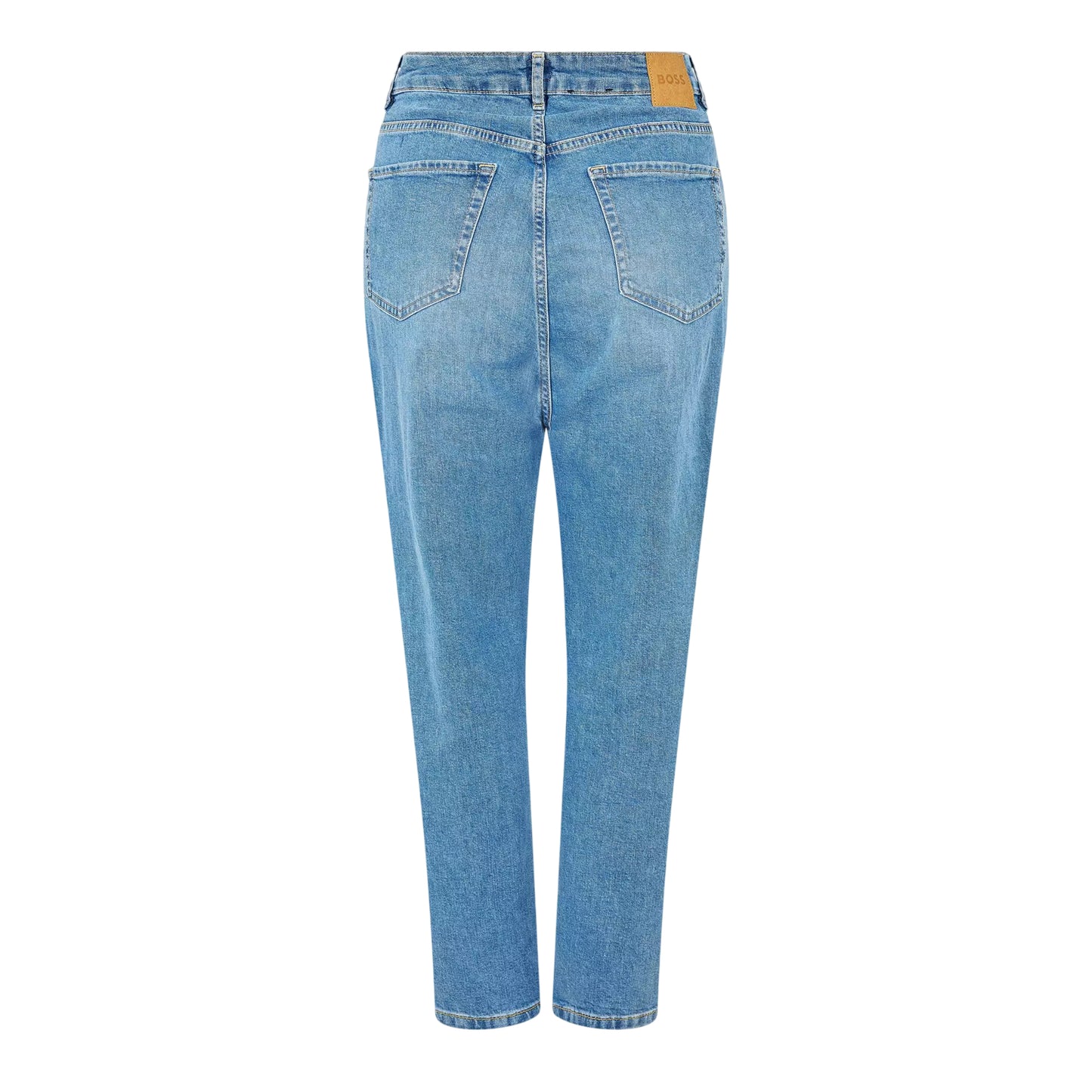 Bright Blue - Back - Boss Womens-Ladies Ruth Denim Jeans